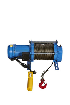 Лебедка электрическая  500 кг 100 м с канатом 220 В TOR KCD#