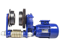 Тележка для балок подвесных концевых TOR 10 т 0,8кВт приводная