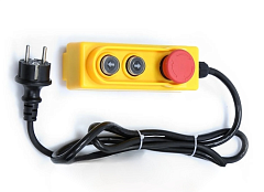 Пульт управления для талей электрических PA 600/1200 2 кнопки+стоп (С 80uF) Пульт управления для талей электрических PA 600/1200 2 кнопки+стоп (С 80uF)