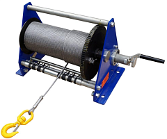 Лебедка канатная Дина-2 500 кг 65 м Лебедка канатная Дина-2 500 кг 65 м