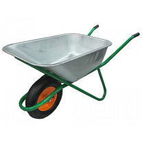 Тачка строительная 100 л 160 кг 113ZP одноколесная с пневмоколесом Тачка строительная 100 л 160 кг 113ZP одноколесная с пневмоколесом