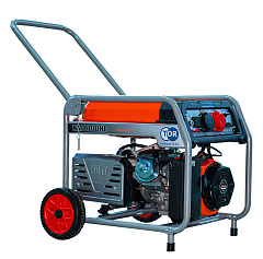 Генератор бензиновый 6,0 кВт 220В/380В с электростартером TOR KM8000HE Генератор бензиновый 6,0 кВт 220В/380В с электростартером TOR KM8000HE