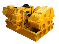 Лебедка электрическая 5000кг 250м с канатом 380В TOR ЛМ PRO