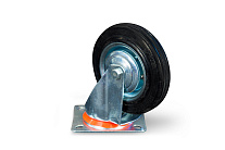 Колесо поворотное резина SC 63 160 мм (N) Колесо поворотное резина SC 63 160 мм (N)