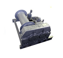 Лебедка тяговая ТЭЛ-10 г/п 10000 кг Н-300 м (без каната) Лебедка тяговая ТЭЛ-10 г/п 10000 кг Н-300 м (без каната)