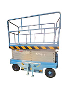 Подъемник ножничный самоходный 500 кг 12/14 м TOR SJY-0,5-12DC аккумуляторный