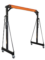 Мини-кран козловой TOR (МПУ) 1,5 т высота 2,4-3,6 м пролет 2,4 м