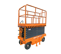 Подъемник ножничный передвижной 500 кг 12/14 м TOR SJY DC аккумуляторный (G) Подъемник ножничный передвижной 500 кг 12/14 м TOR SJY DC аккумуляторный (G)