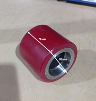 Колесо 80х70 подвилочное без подшипника для самоходного штабелёра CDD10R-E