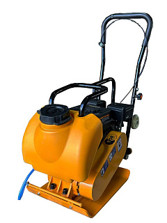 Виброплита 55 кг, 15кН (Loncin), бак, колесный комплект TOR C-60(X)