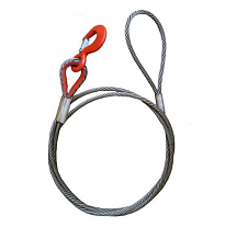 Буксир канатный TOR БТК 24,0 т 9,0 м опрессовка (петля-петля) канат 21,0 мм Буксир канатный TOR БТК 24,0 т 9,0 м опрессовка (петля-петля) канат 21,0 мм