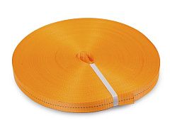 Лента текстильная для ремней TOR 100 мм 10500 кг (оранжевый, 10 полосок) (S)