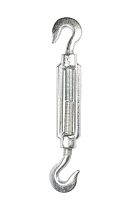 Талреп крюк-крюк TOR М10 DIN1480 (открытого типа) (Q) Талреп крюк-крюк TOR М10 DIN1480 (открытого типа) (Q)