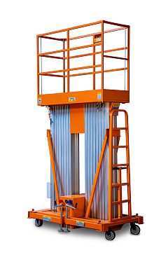 Подъемник мачтовый аккумуляторный 200 кг 8/10 м TOR GTWY8-200S DC 2-мачтовый 