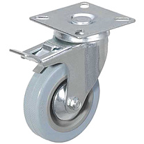 Колесо аппаратное поворотное SCgb 55 120 мм с тормозом (F) Колесо аппаратное поворотное SCgb 55 120 мм с тормозом (F)