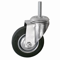 Колесо поворотное SCt 97 85 мм резина с болтом (F) Колесо поворотное SCt 97 85 мм резина с болтом (F)