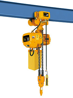 Таль передвижная двухскоростная  1т  6 м 380В электрическая цепная TOR HHBD-01T