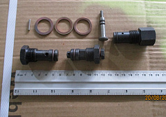 Набор клапанов в сборе (Клапан обратный,предохранительный,сброса давл-я)\Valves assembly MS Набор клапанов в сборе (Клапан обратный,предохранительный,сброса давл-я)\Valves assembly MS