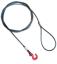 Буксир канатный TOR БТК 15,0 т 5,0 м опрессовка (петля-крюк) Буксир канатный TOR БТК 15,0 т 5,0 м опрессовка (петля-крюк)