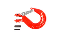 Крюк с вилочным креплением и защелкой TOR г/п 1,12 тн (Q) Крюк с вилочным креплением и защелкой TOR г/п 1,12 тн (Q)