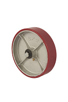 Колесо большегрузное P 80 200 мм полиуретановое на ось (F) Колесо большегрузное P 80 200 мм полиуретановое на ось (F)