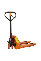 Тележка гидравлическая узковильная 2500 кг 800x450 мм полиуретановые колеса TOR RHP Тележка гидравлическая узковильная 2500 кг 800x450 мм полиуретановые колеса TOR RHP