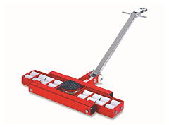 Роликовая платформа поворотная TOR X18 г/п 18 т (с ручкой) (T)#