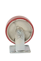 Колесо большегрузное неповоротное FCp 63 150 мм полиуретановое (F)