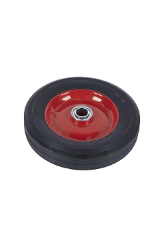 Колесо литое резиновое 200 мм SR1500 несимметричное (шариковый подшипник)