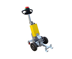 Тягач электрический ручной TOR 1,0 т CTR10 поводковый (пневм.колеса) + аккумулятор 24V/20Ah