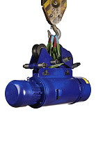Таль передвижная IP 54  3,2т 12м 380В электрическая канатная TOR CD