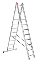 Лестница 2-х секционная алюминиевая 2*12 Лестница 2-х секционная алюминиевая 2*12