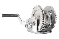 Лебедка ручная TOR ЛН-1200 (LHW) г/п 0,5 т длина троса 20 м (серия G)