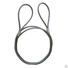 Буксир канатный TOR БТК 20,0 т 4,0 м опрессовка (петля-петля) канат 22,5 мм Буксир канатный TOR БТК 20,0 т 4,0 м опрессовка (петля-петля) канат 22,5 мм