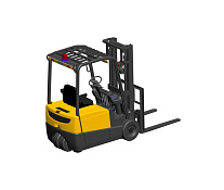 Погрузчик электрический трехопорный TOR 1,6 т 4,5 м CPD20SA-16 сайдшифт Li-ion