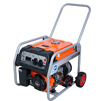 Генератор бензиновый 2,5 кВт 220В 16 л с электростартером и колесами TOR KM3800H Генератор бензиновый 2,5 кВт 220В 16 л с электростартером и колесами TOR KM3800H