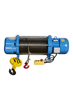 Лебедка электрическая 1000/2000кг 100/50м с канатом 380В TOR KCD