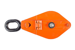 Блок монтажный однорольный с ушком TOR HQG(L) K1-3,2 т с откидной щекой Блок монтажный однорольный с ушком TOR HQG(L) K1-3,2 т с откидной щекой