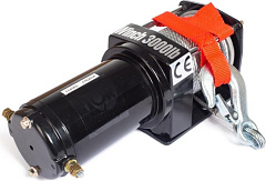 Лебедка автомобильная электрическая 1361кг  13,5м 12В TOR P3000-1A