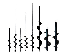 Шнек 100*800 мм для мотобуров JH Шнек 100*800 мм для мотобуров JH