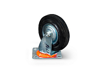 Колесо поворотное резина SC 55 125 мм (N) Колесо поворотное резина SC 55 125 мм (N)